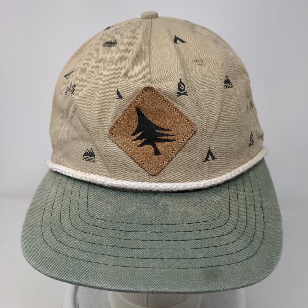 Hippy Helmets Tree Patch Rope Snapback Hat Multi One Size Adjustable - Picture 2 of 8